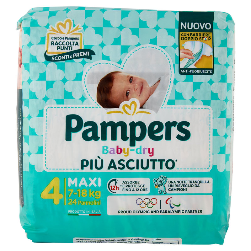 Pampers MAXI ECONOMY PACK 2x Baby-Dry für 18,89€ bei ALDI SÜD