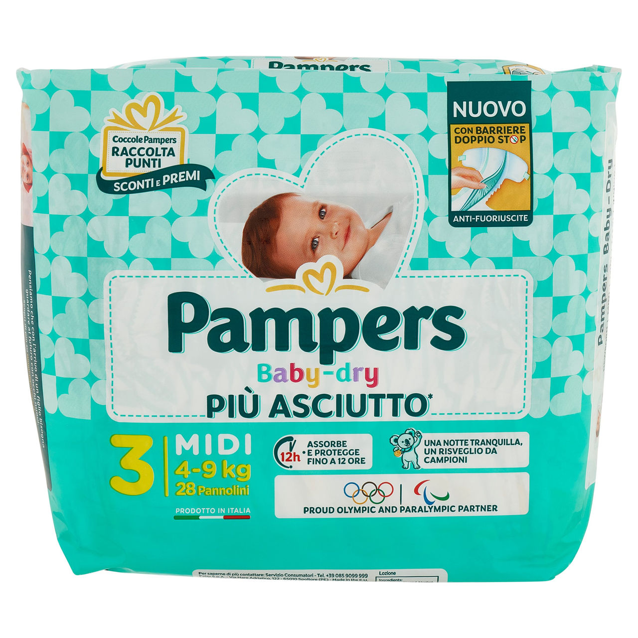 Pampers Baby-dry Midi 28 pz