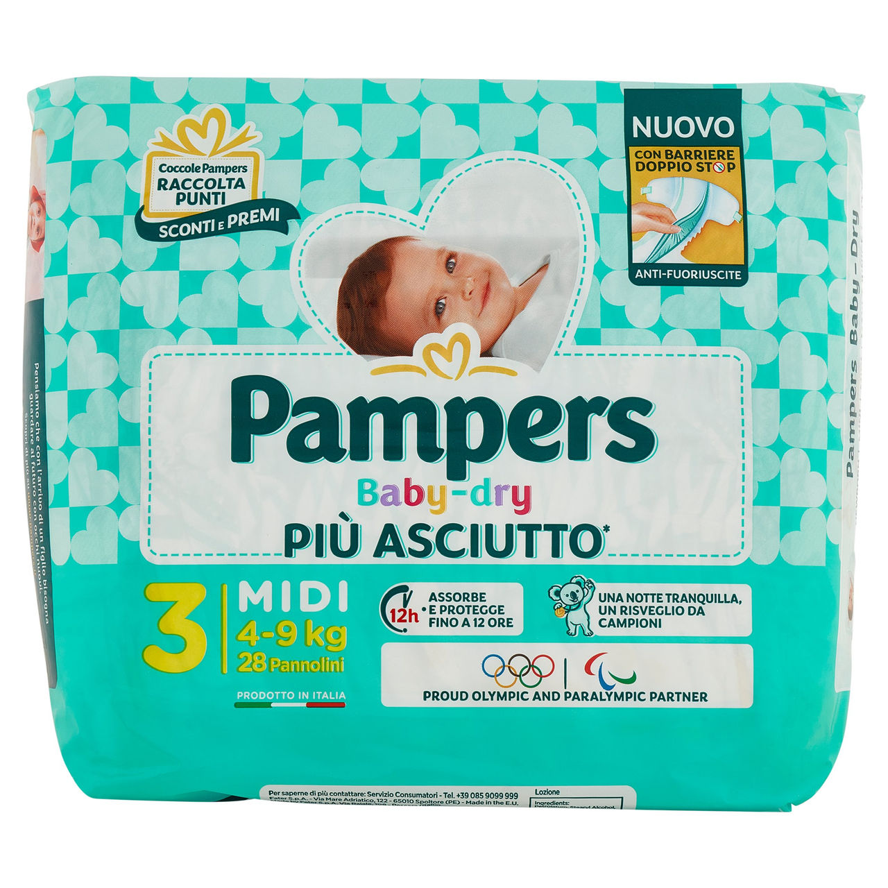 Pampers Baby-dry Midi 28 pz