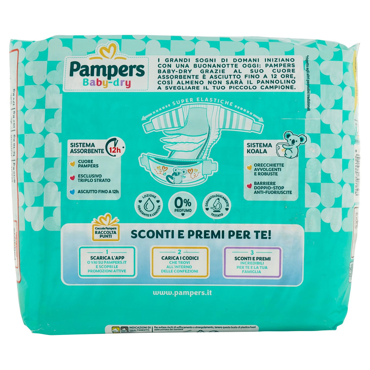 Pampers Baby-dry Midi 28 pz