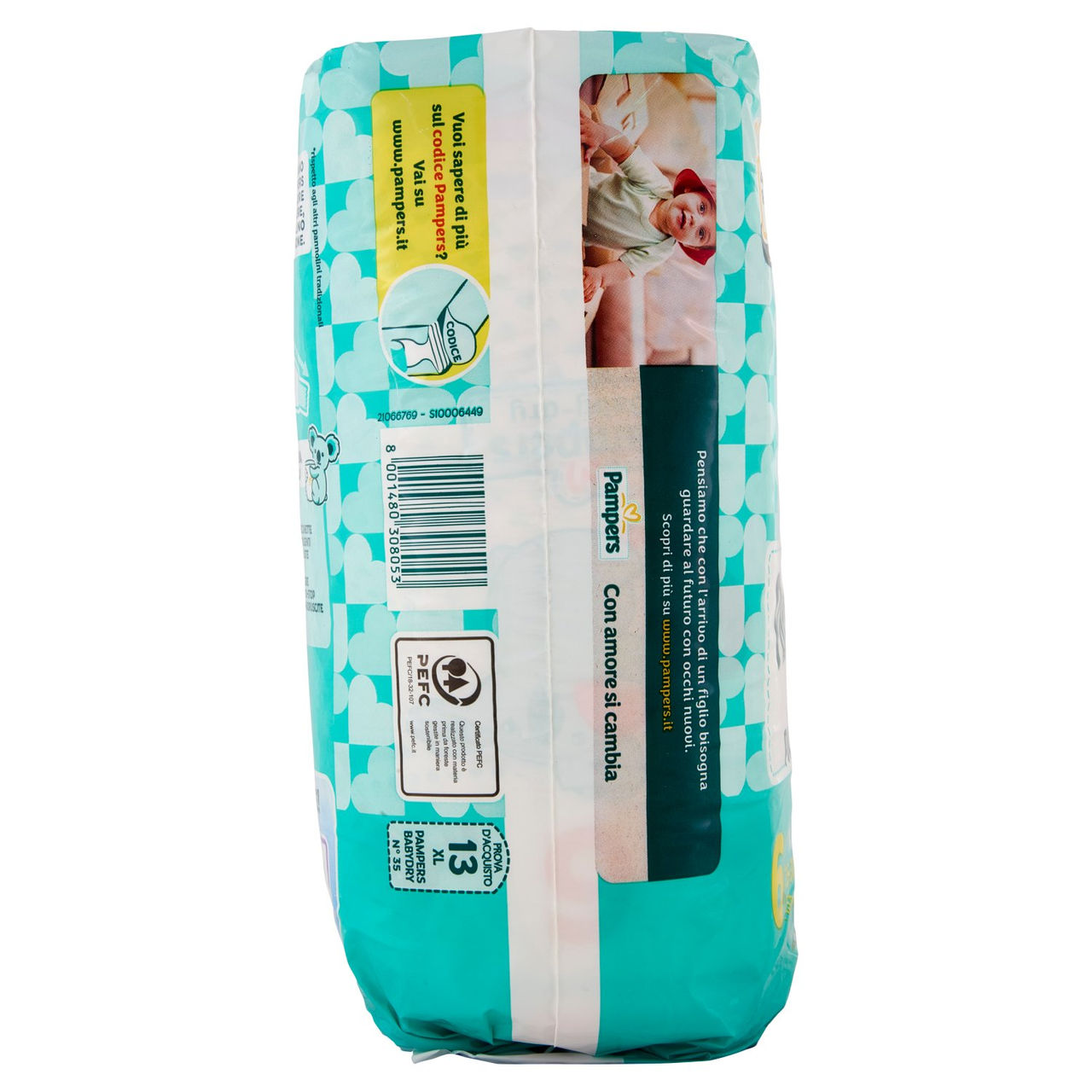 Pampers Baby-dry XL 13 pz