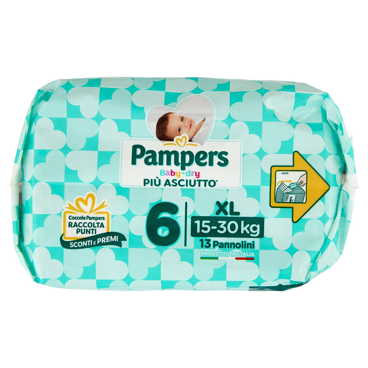 Pampers Baby-dry XL 13 pz