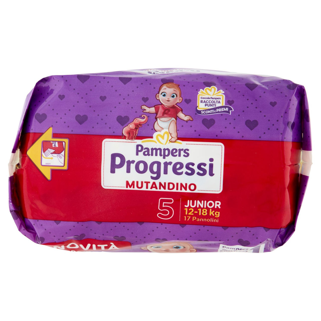 Pampers Progressi Mutandino Junior 17 pz