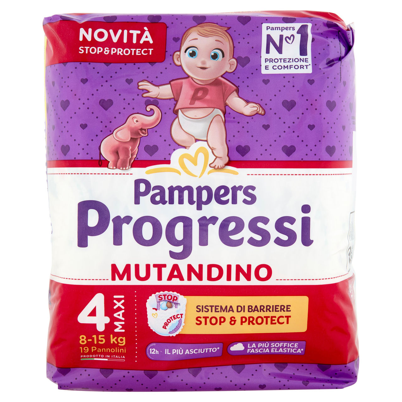 Pampers Progressi Mutandino Maxi 19 pz