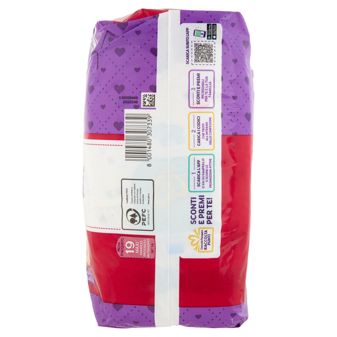 Pampers Progressi Mutandino Maxi 19 pz