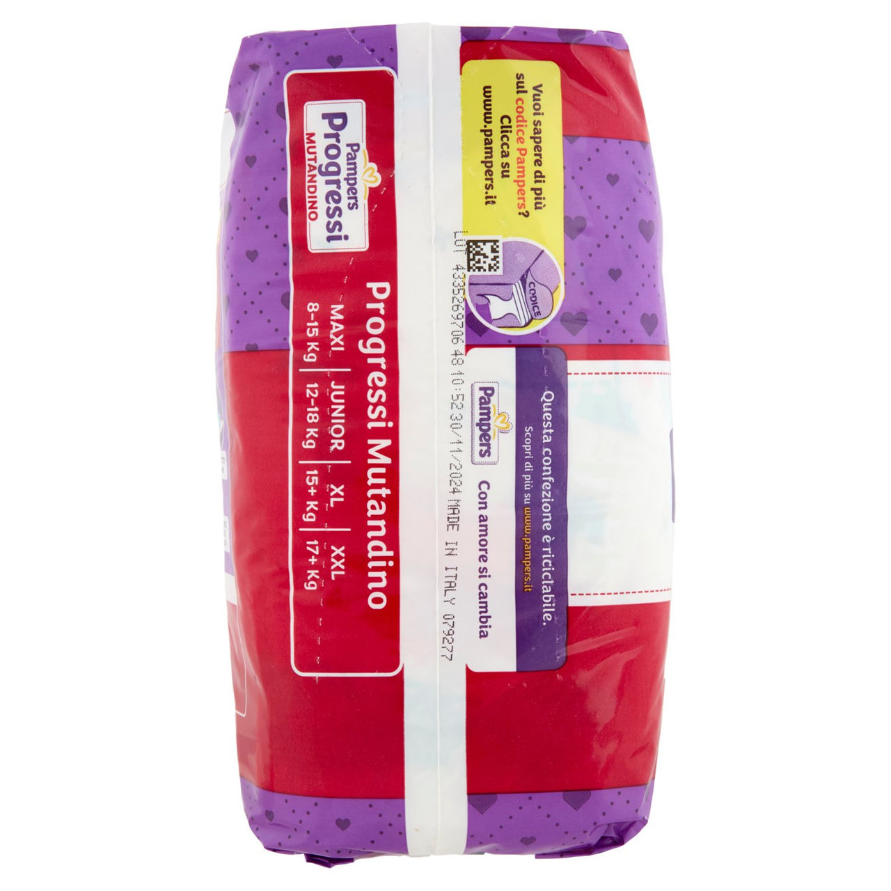 Pampers Progressi Mutandino Maxi 19 pz