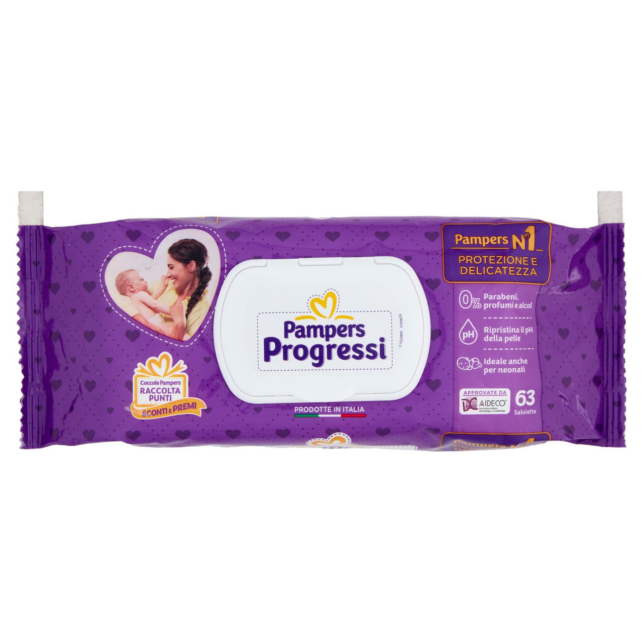 Pampers Progressi Salviette 63 pz