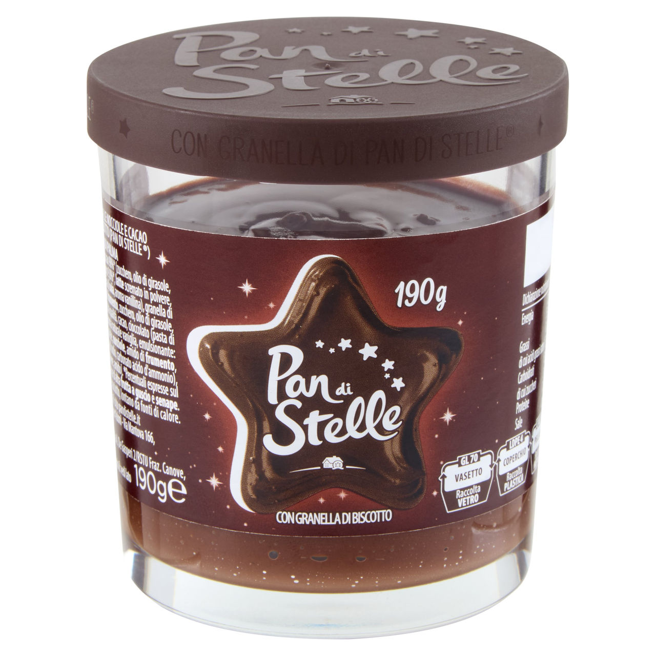 Pan di Stelle Crema al Cacao e Nocciole 190g