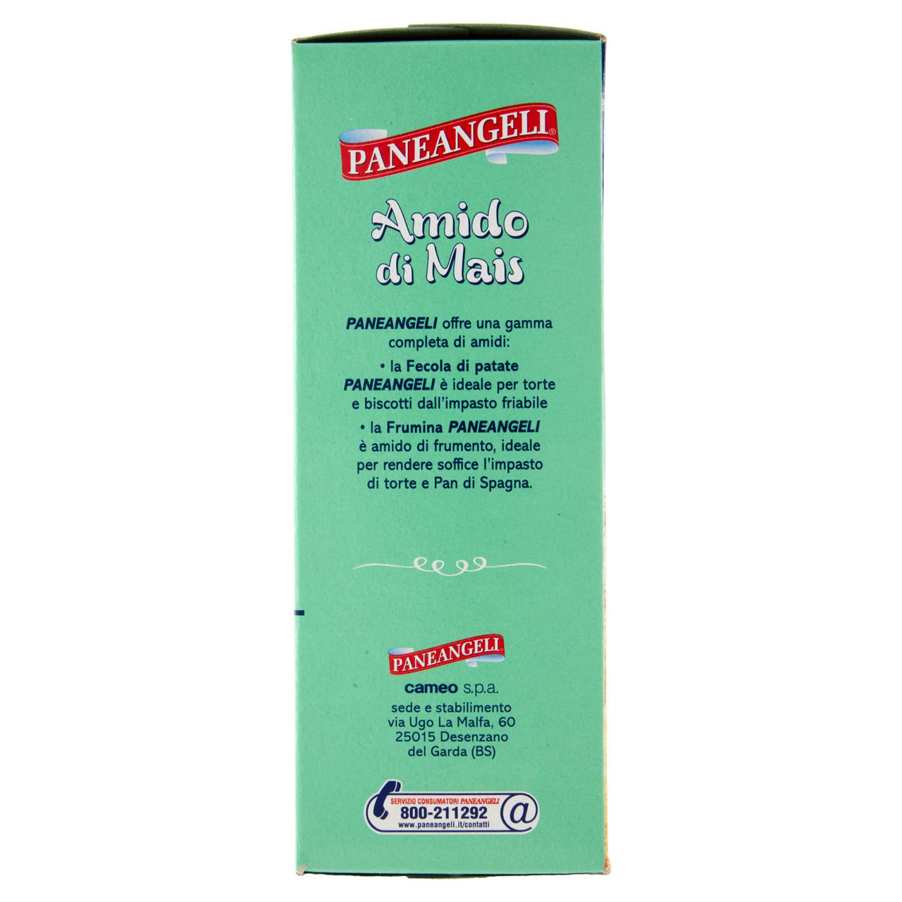 PANEANGELI Amido di Mais 250 g