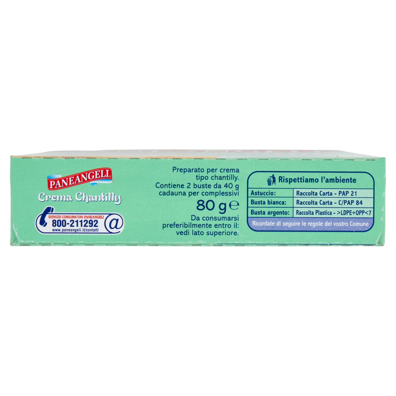PANEANGELI Crema Chantilly 2 x 40 g