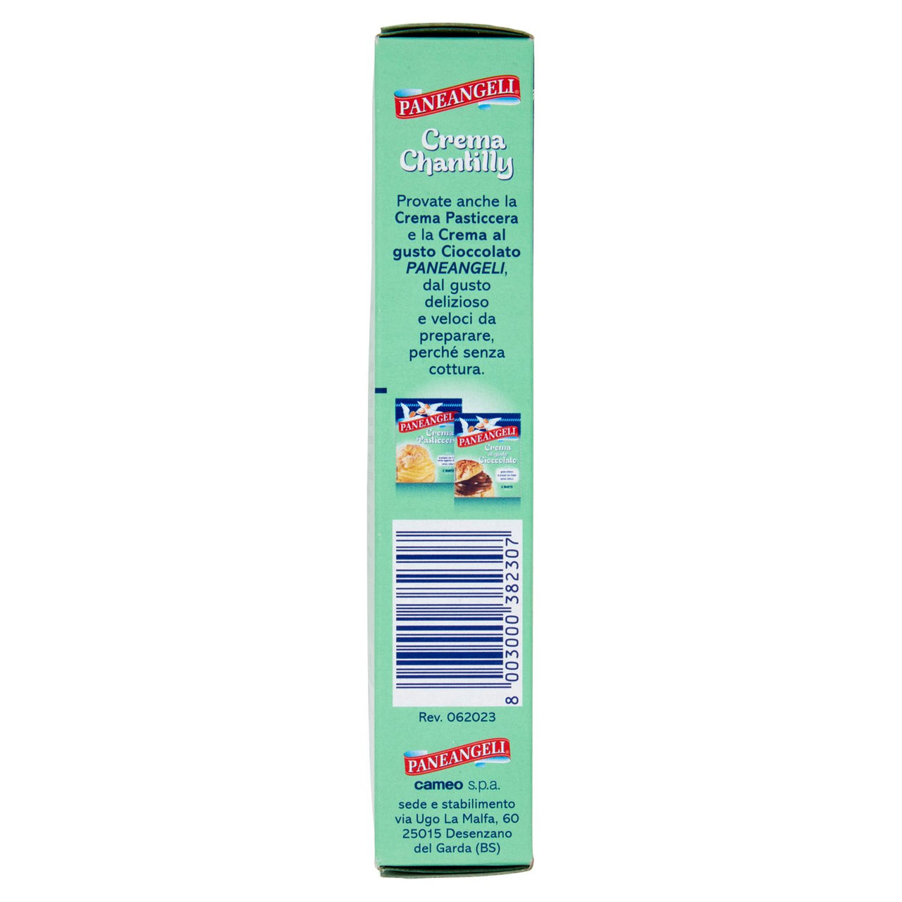 PANEANGELI Crema Chantilly 2 x 40 g
