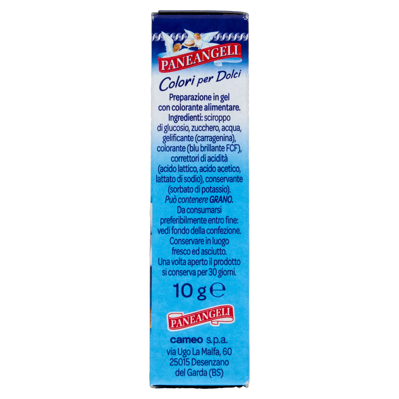PANEANGELI decora con Colori per Dolci Blu 10 g