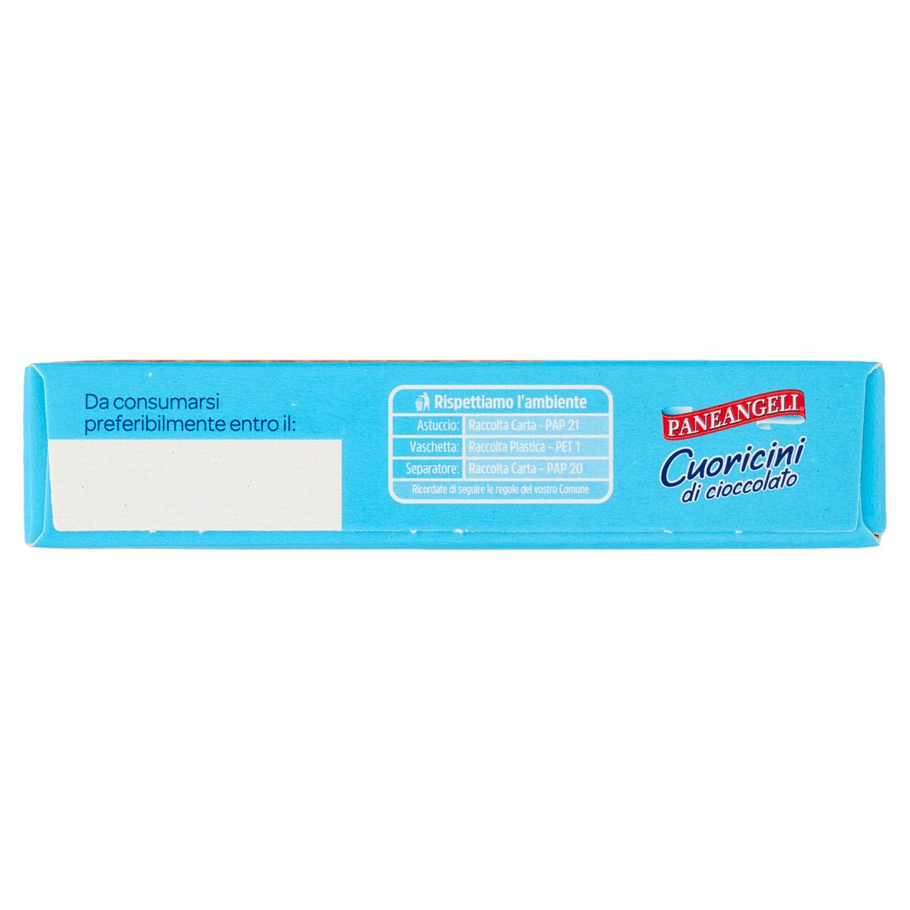 PANEANGELI decora con Cuoricini di cioccolato 45 g