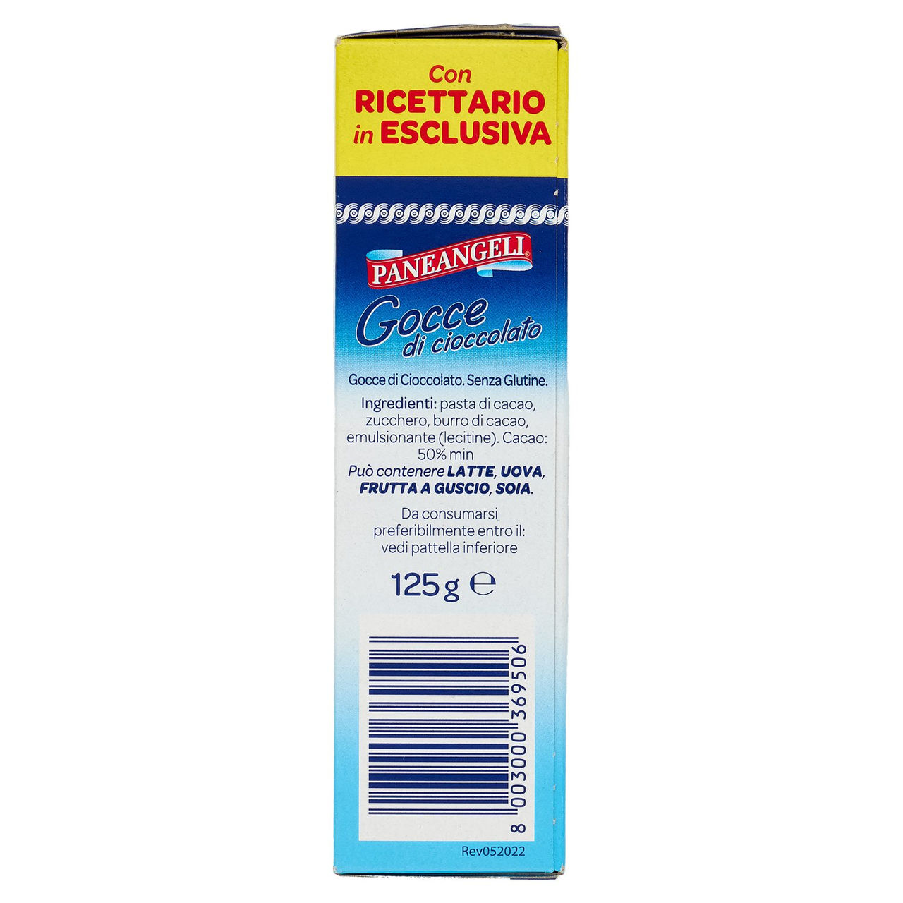 PANEANGELI decora con Gocce di cioccolato 125 g