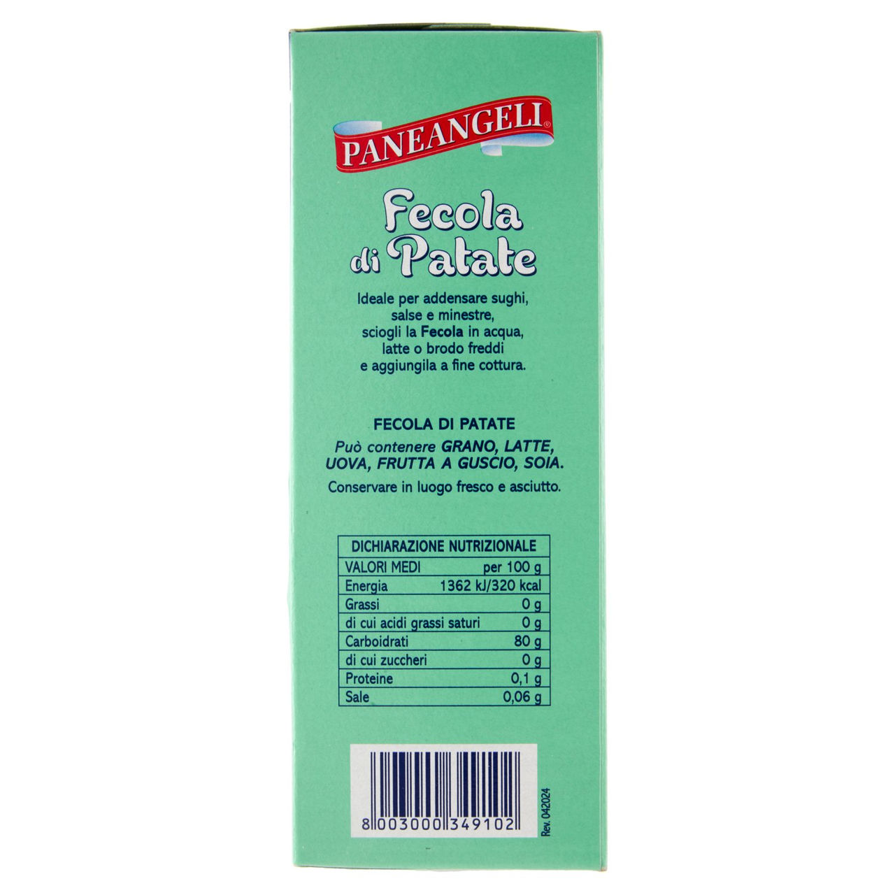 PANEANGELI Fecola di Patate 250 g