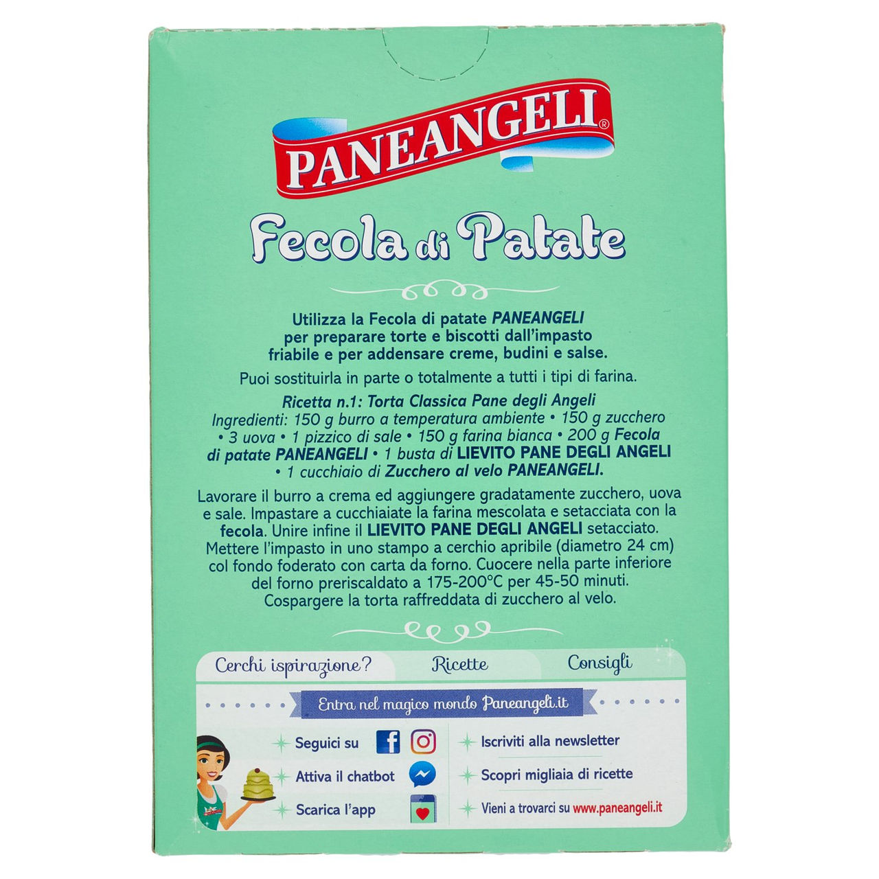 PANEANGELI Fecola di Patate 500 g