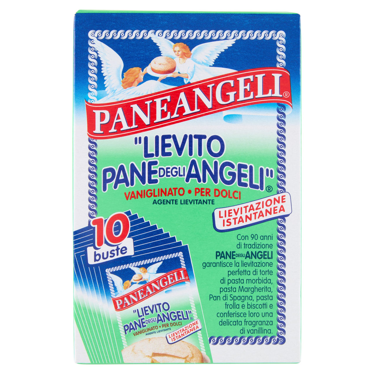 Paneangeli Lievito Vaniglinato 10x160g