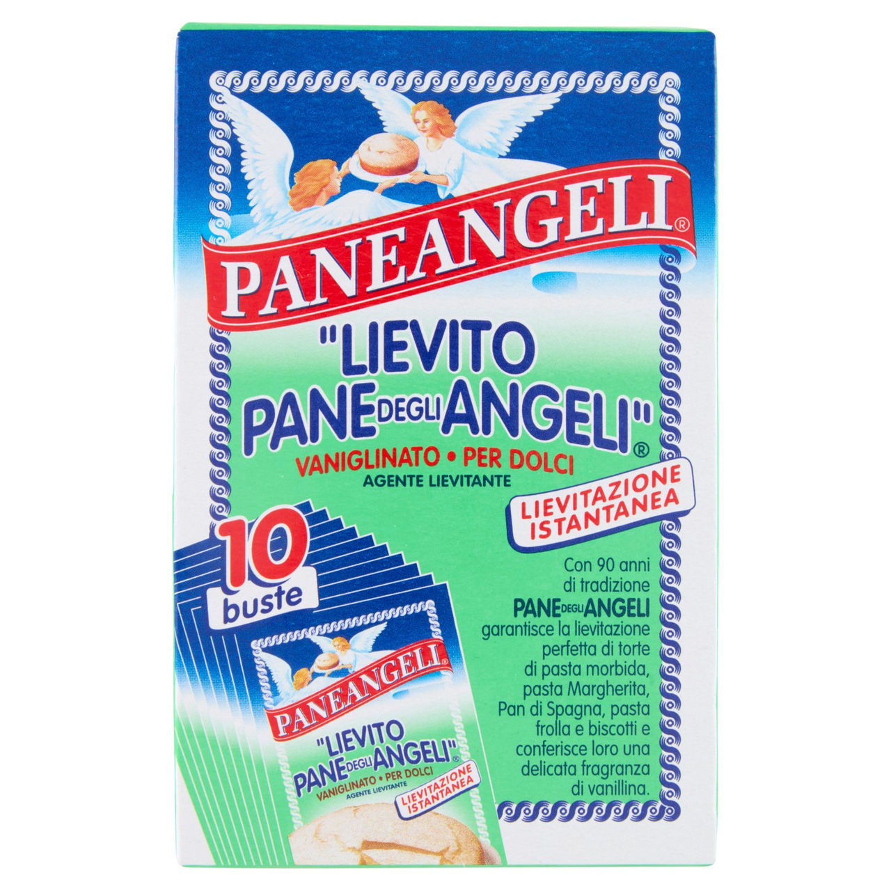 Paneangeli Lievito Vaniglinato 10x160g