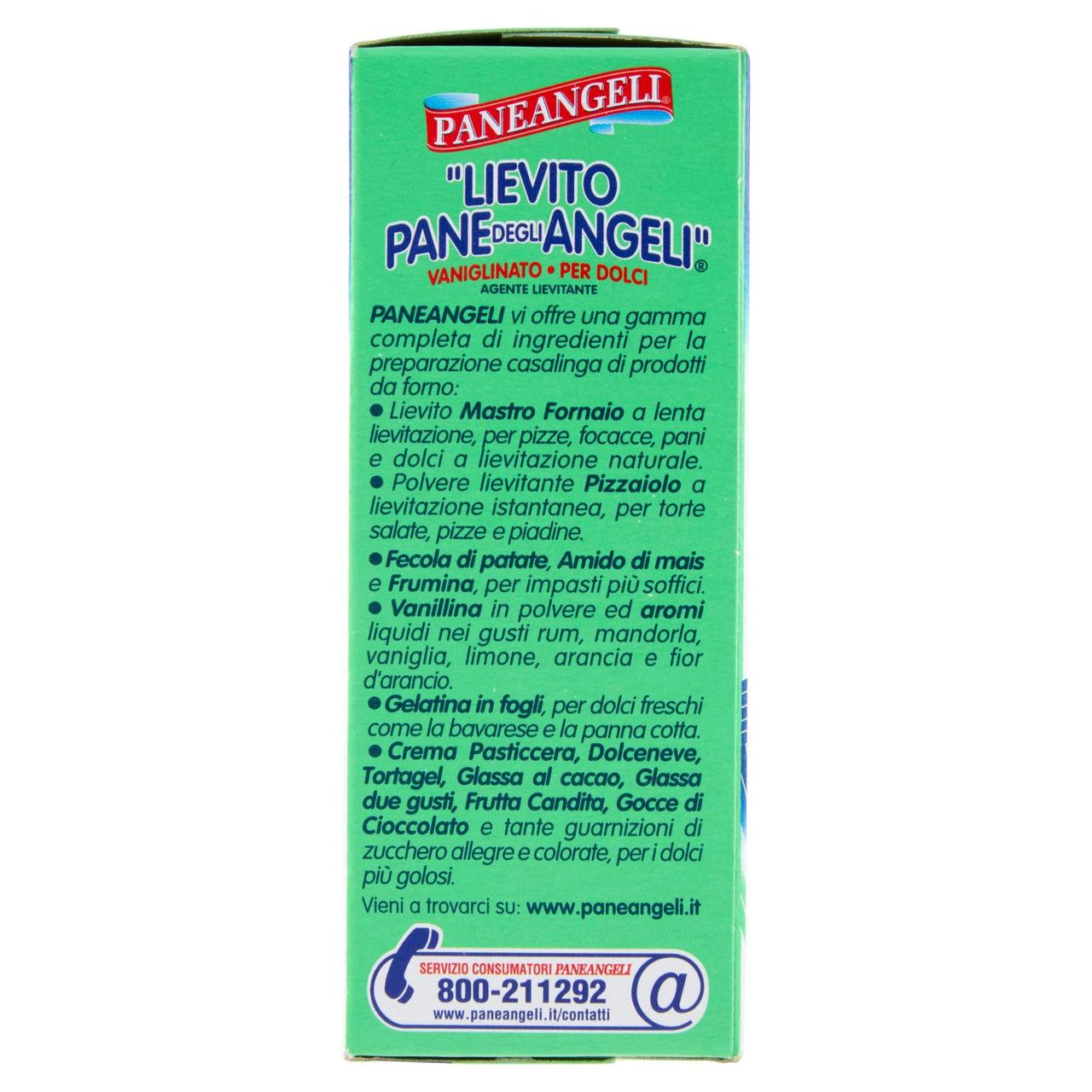 Paneangeli Lievito Vaniglinato 10x160g