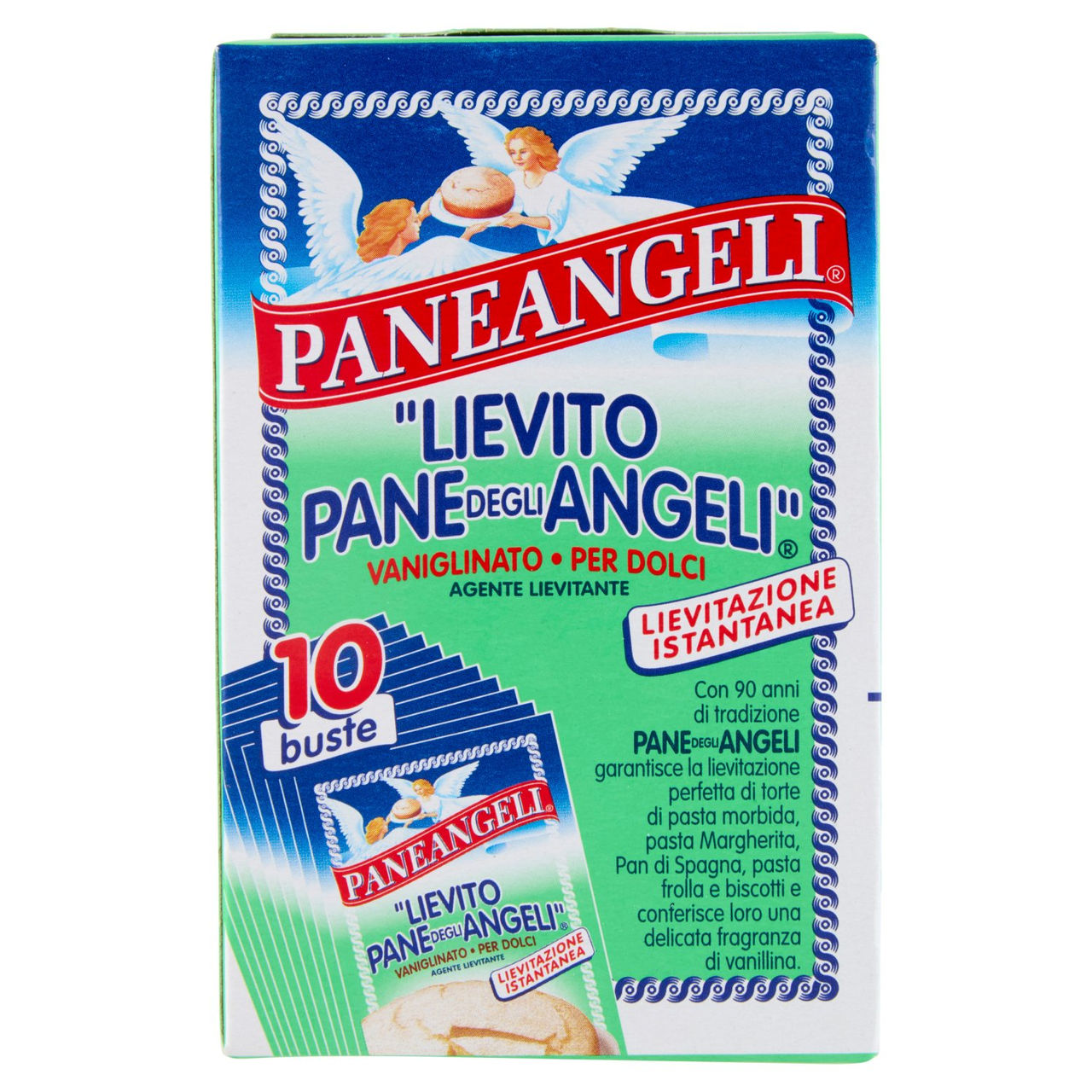 Paneangeli Lievito Vaniglinato 10x160g