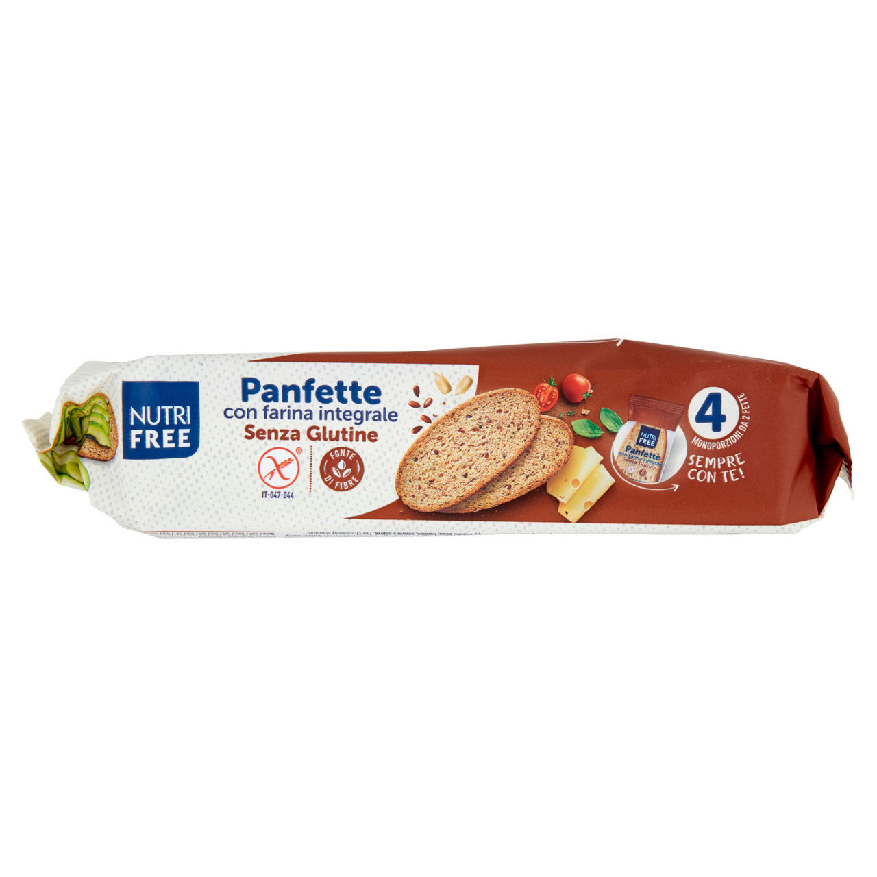 Panfette con farina integrale Nutrifree senza glutine 340 g