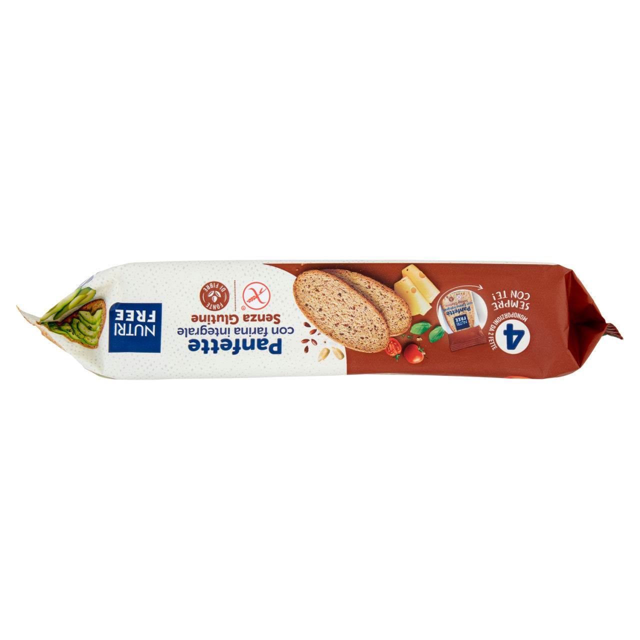 Panfette con farina integrale Nutrifree senza glutine 340 g