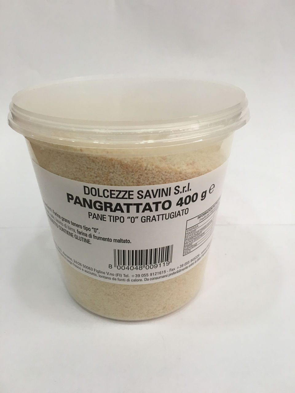 Pangrattato barattolo   400 g