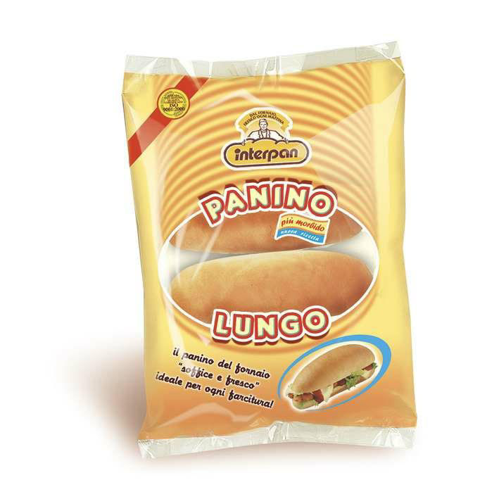 Panini Interpan lungo 240 g conf. da 4 pezzi