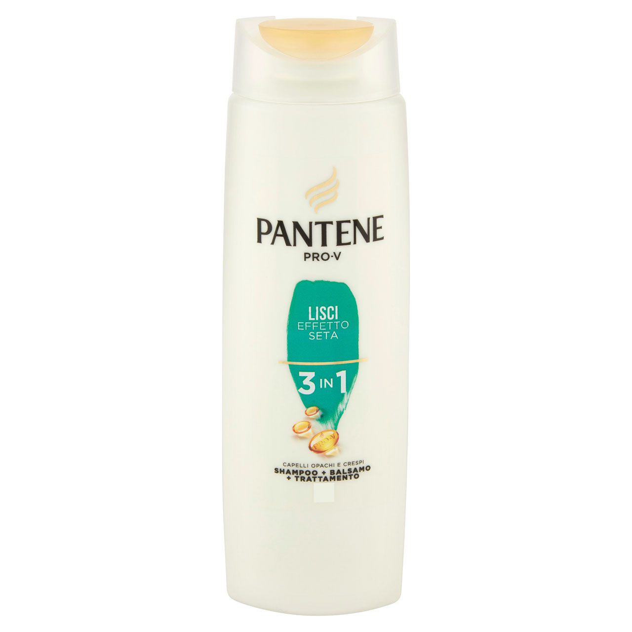 Pantene Shampoo Balsamo Trattamento 3in1 Lisci Effetto Seta 225 ml