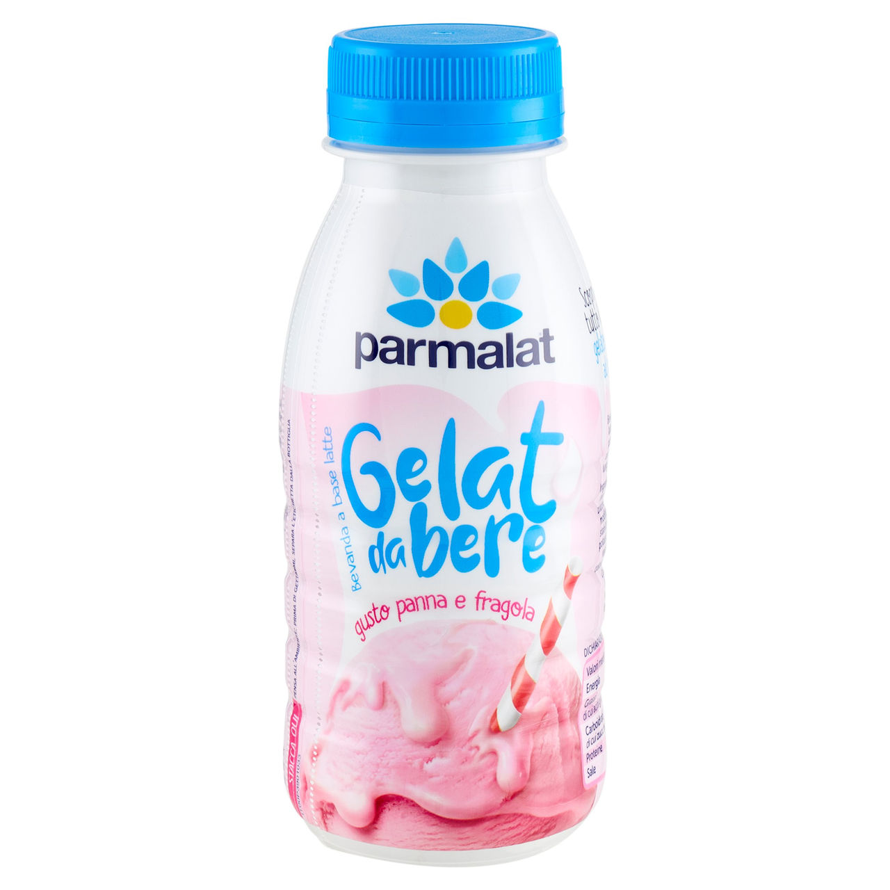 parmalat Gelat da Bere UHT Panna e Fragola 250ml