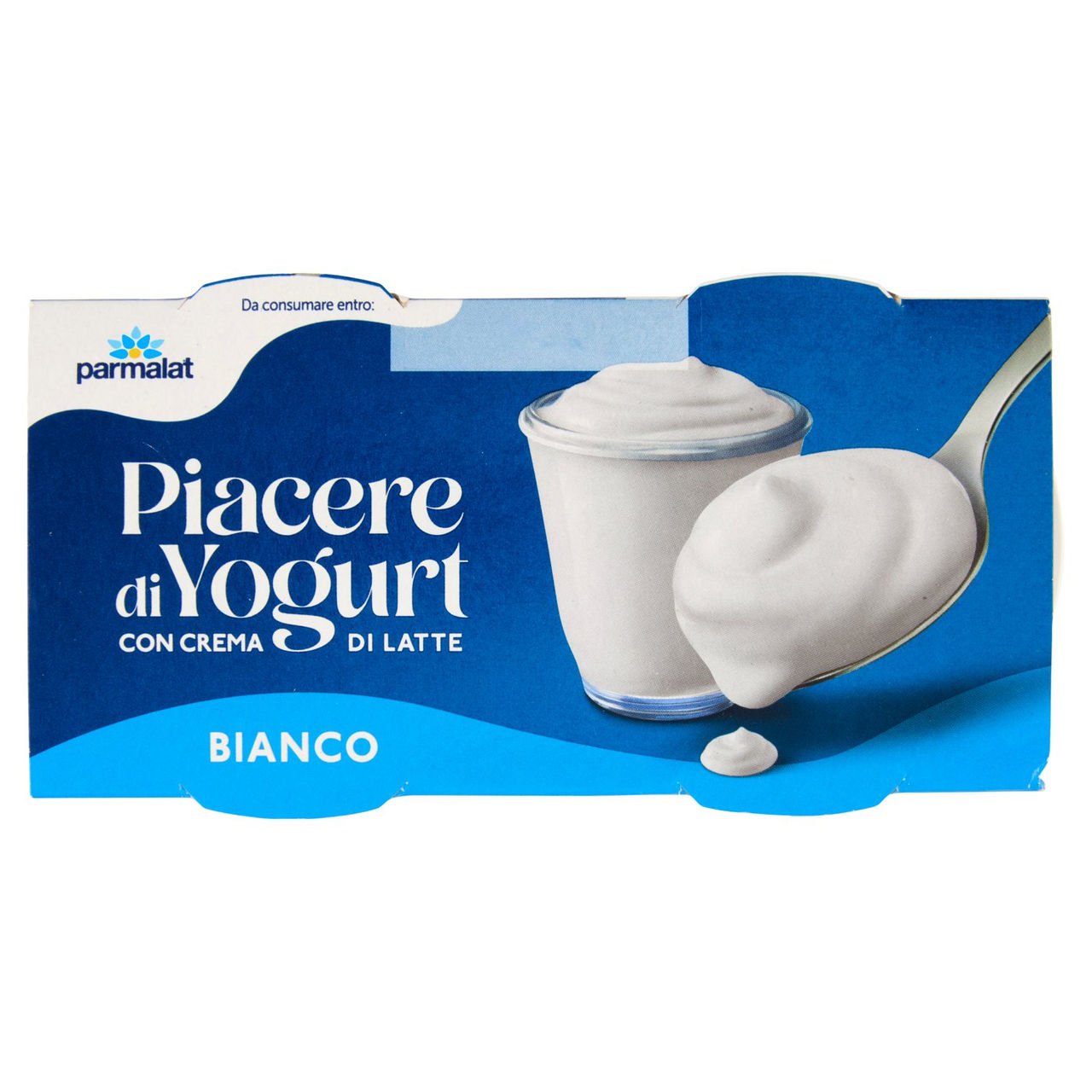 PARMALAT Piacere di Yogurt Bianco 2 x 115 g