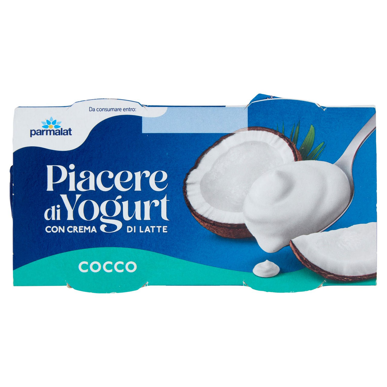 PARMALAT Piacere di Yogurt Cocco 2x115g