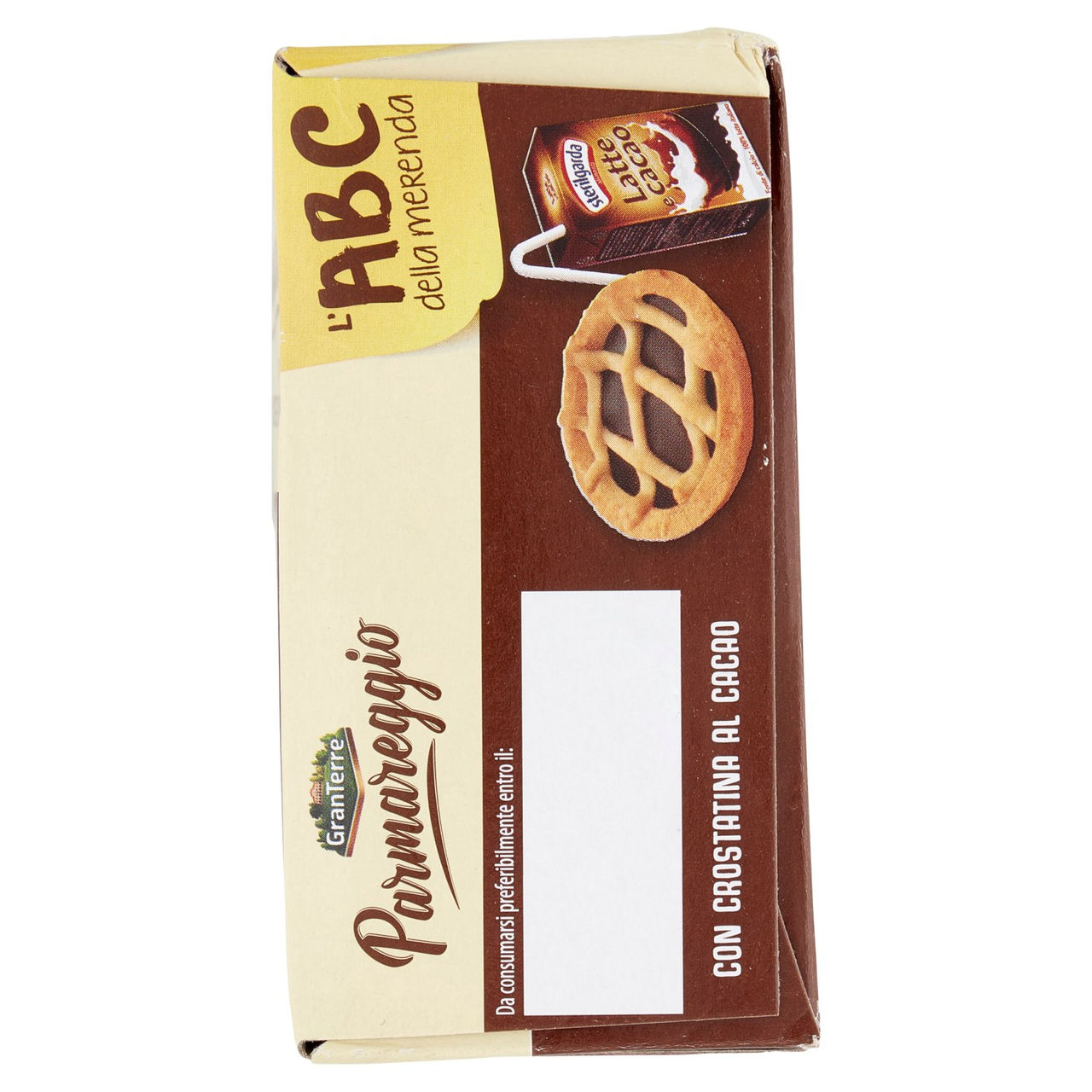 Parmareggio l'ABC della merenda con Crostatina al Cacao