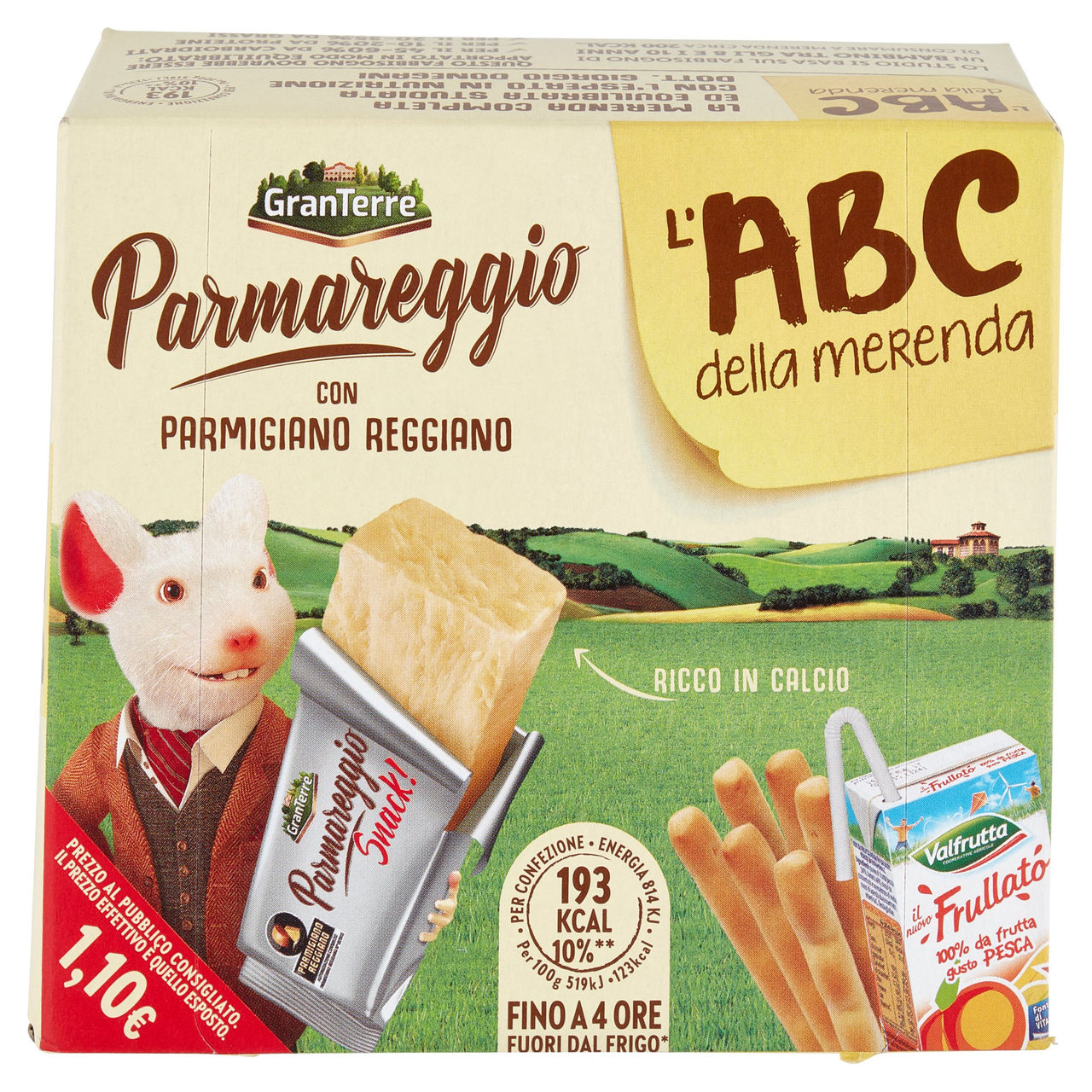 Parmareggio l'ABC della merenda con Parmigiano Reggiano