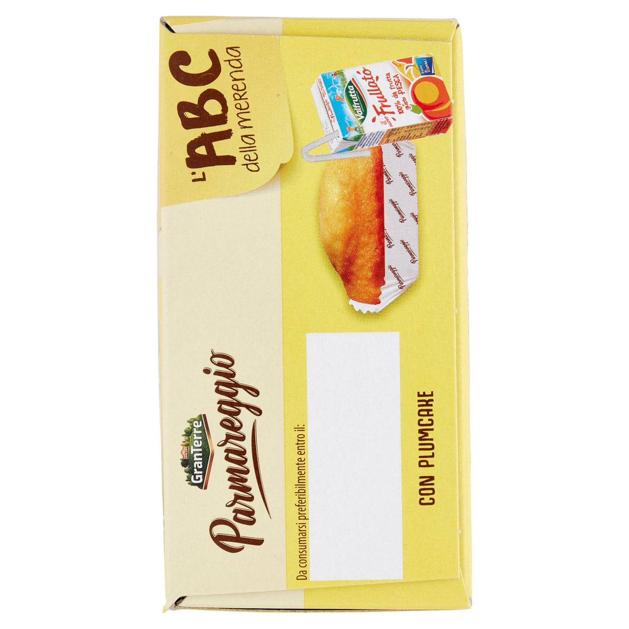 Parmareggio l'ABC della merenda con Plumcake