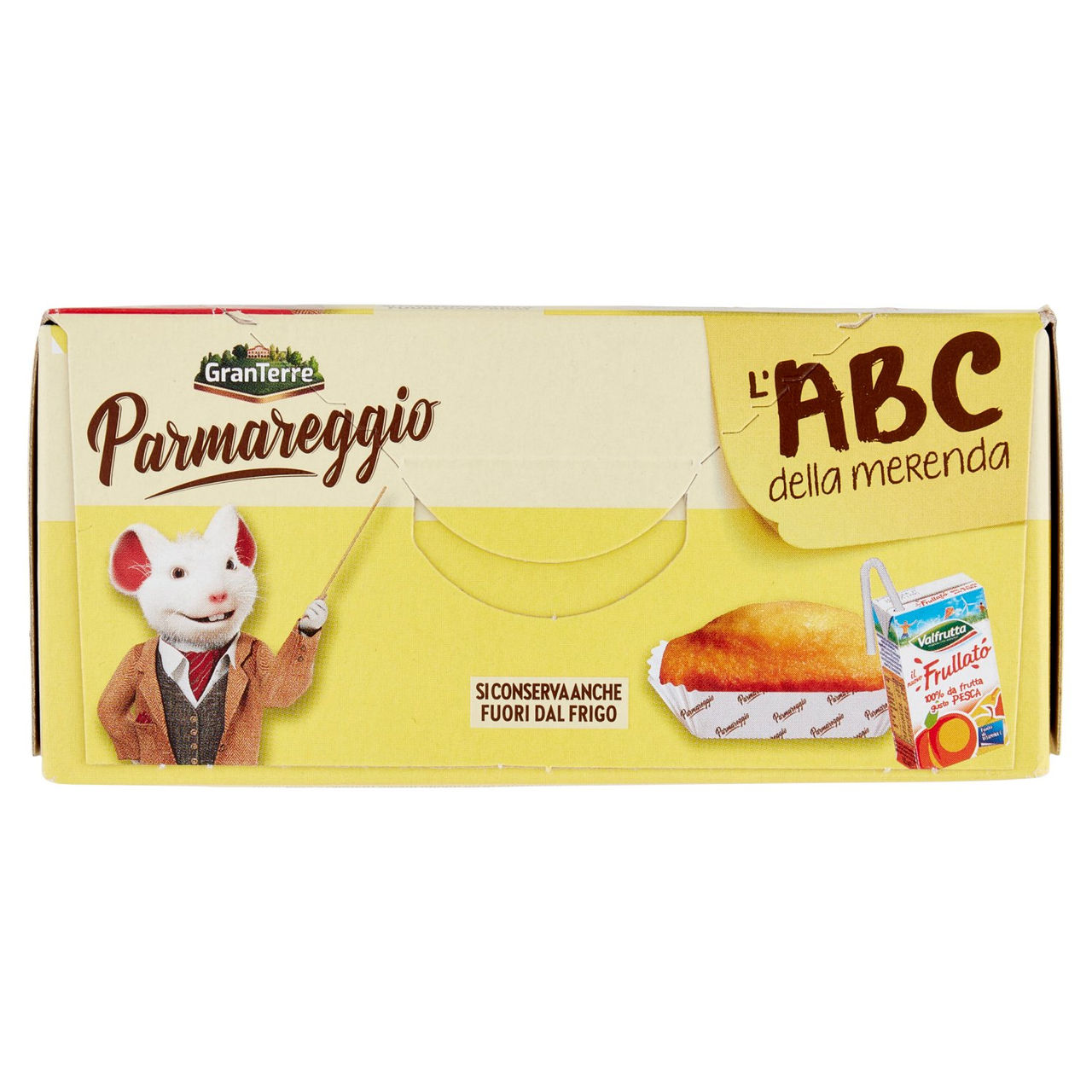 Parmareggio l'ABC della merenda con Plumcake