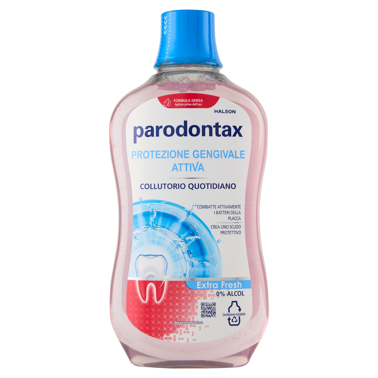 Parodontax collutorio Protezione Gengivale Attiva Denti e Gengive Igiene Dentale Extra Fresh, 500ml