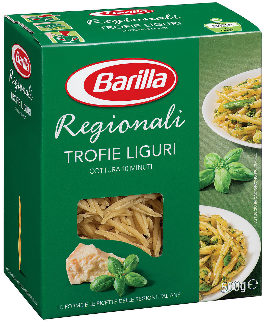 Pasta di semola Specialità Barilla trofie liguri 500 g