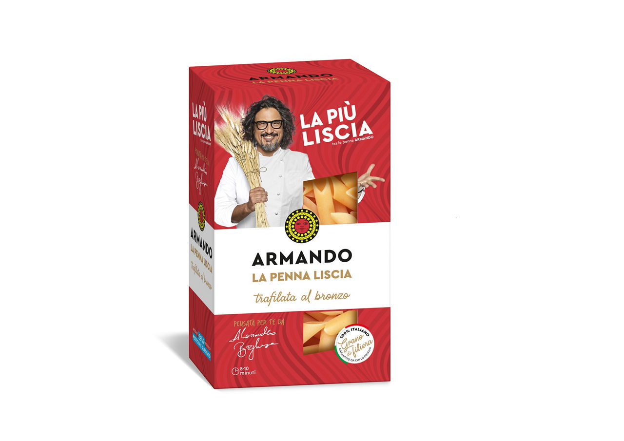 Pasta trafilata al bronzo Armando la penna liscia 500 g