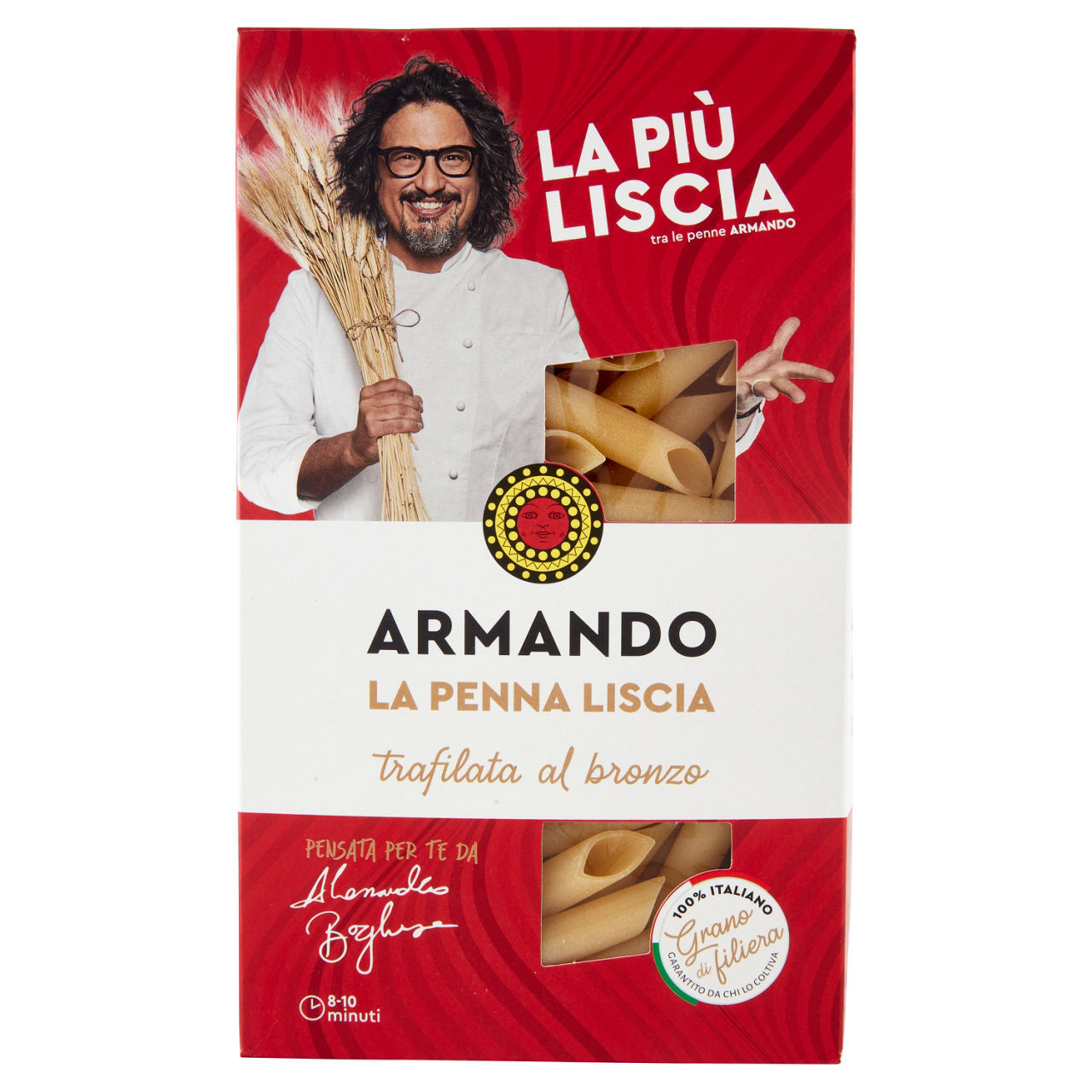 Pasta trafilata al bronzo Armando la penna liscia 500 g
