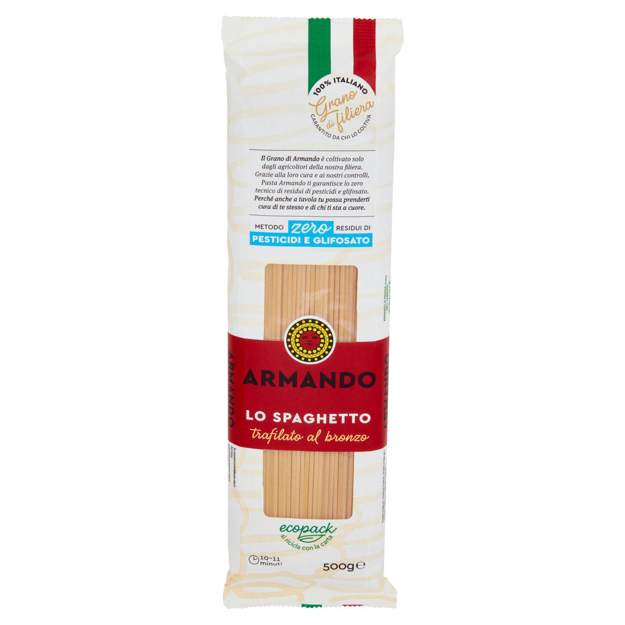 Pasta trafilata al bronzo Armando lo spaghetto 500 g