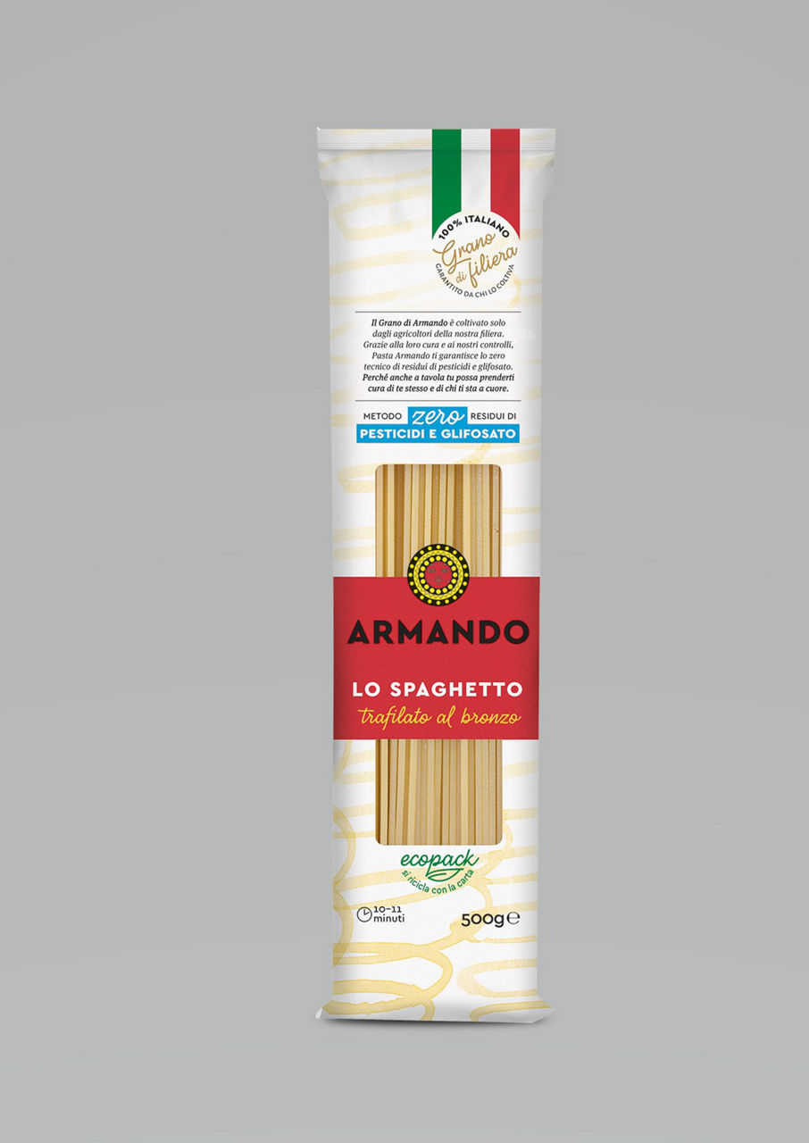 Pasta trafilata al bronzo Armando lo spaghetto 500 g