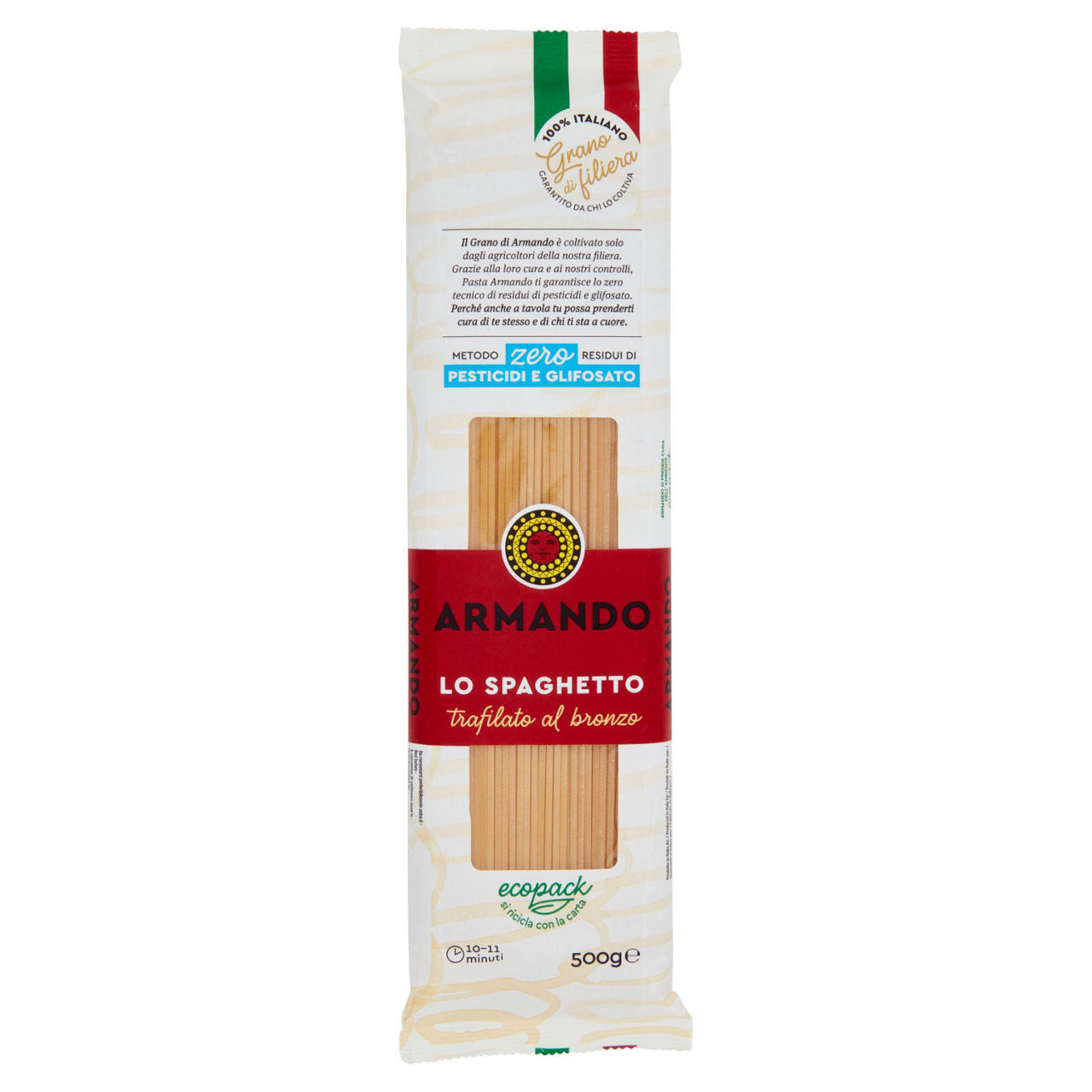 Pasta trafilata al bronzo Armando lo spaghetto 500 g