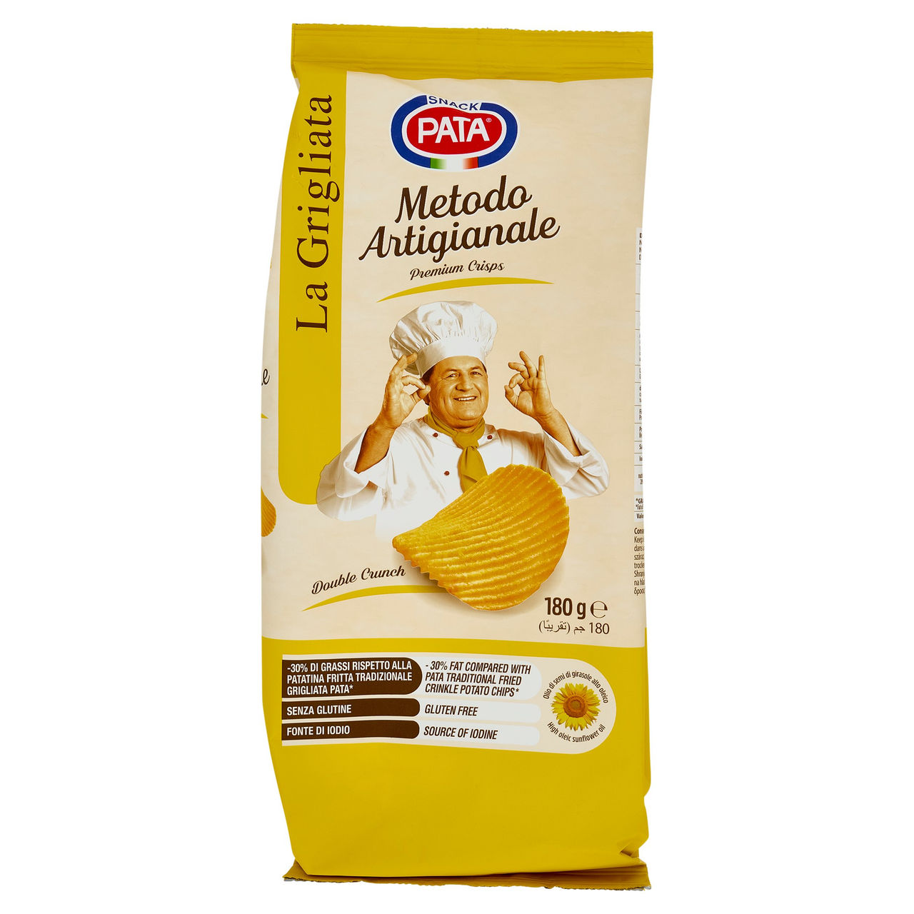 Pata la Grigliata Metodo Artigianale Double Crunch 180 g