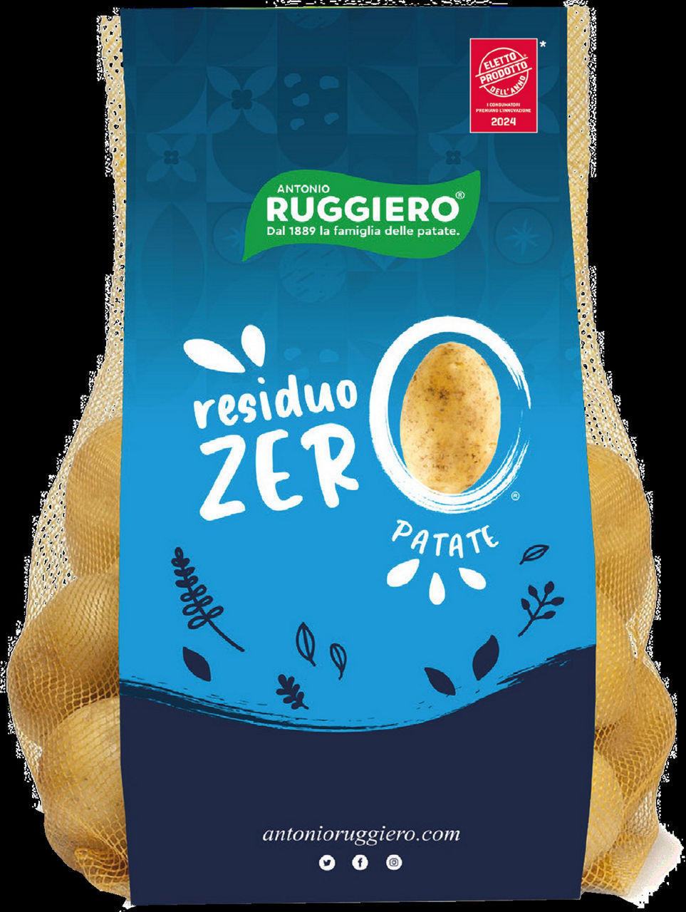 Patate Ruggiero residuo zero conf. da 1,5 kg