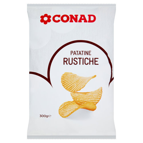 Patatine Rustiche 300 g Conad