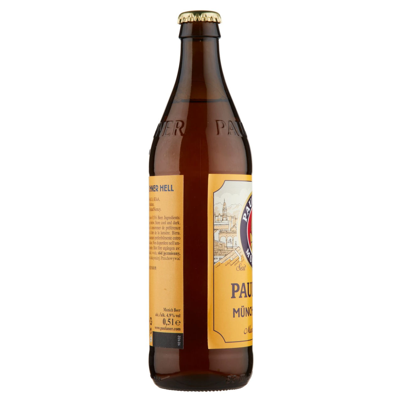 Paulaner Münchner Hell Munich Lager IGP 0,5 l