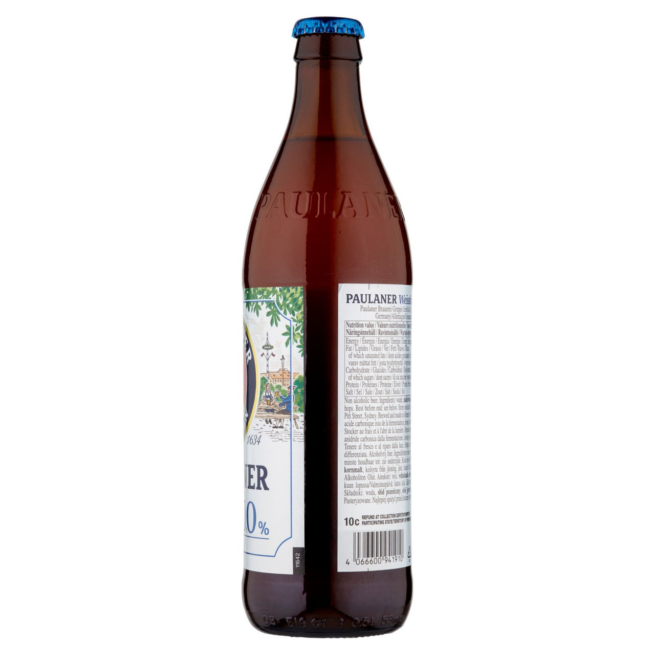Paulaner Weissbier 0,0% 0,5 l