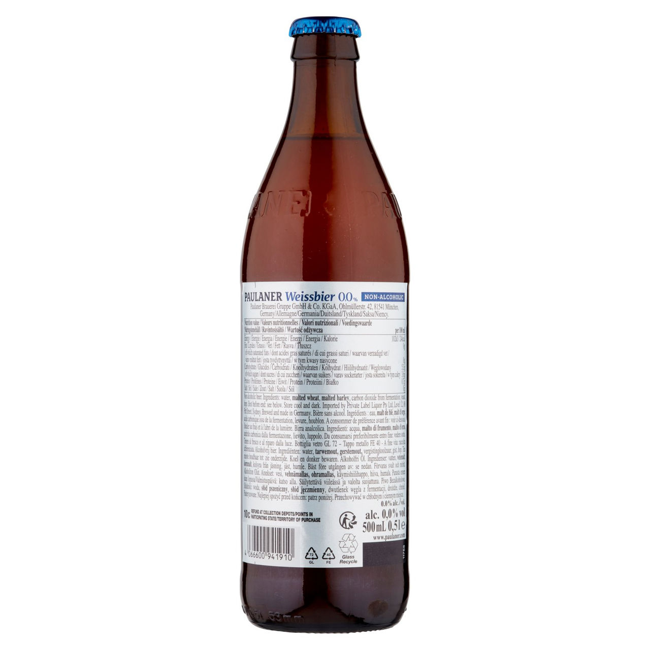 Paulaner Weissbier 0,0% 0,5 l