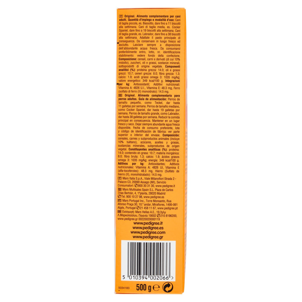 Pedigree Markies Mini 500 g